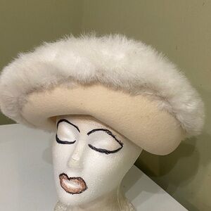 Beautiful Dress / Church Hat by Mr. John